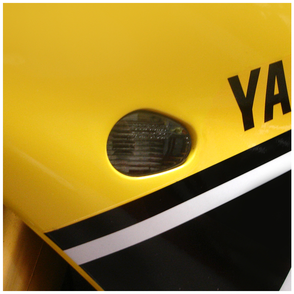 thumbnail image 2 of Hotbodies Racing Blue Front Turn Signals – Yamaha YZF R6, R6S, R1 2003-2014 2 of 4