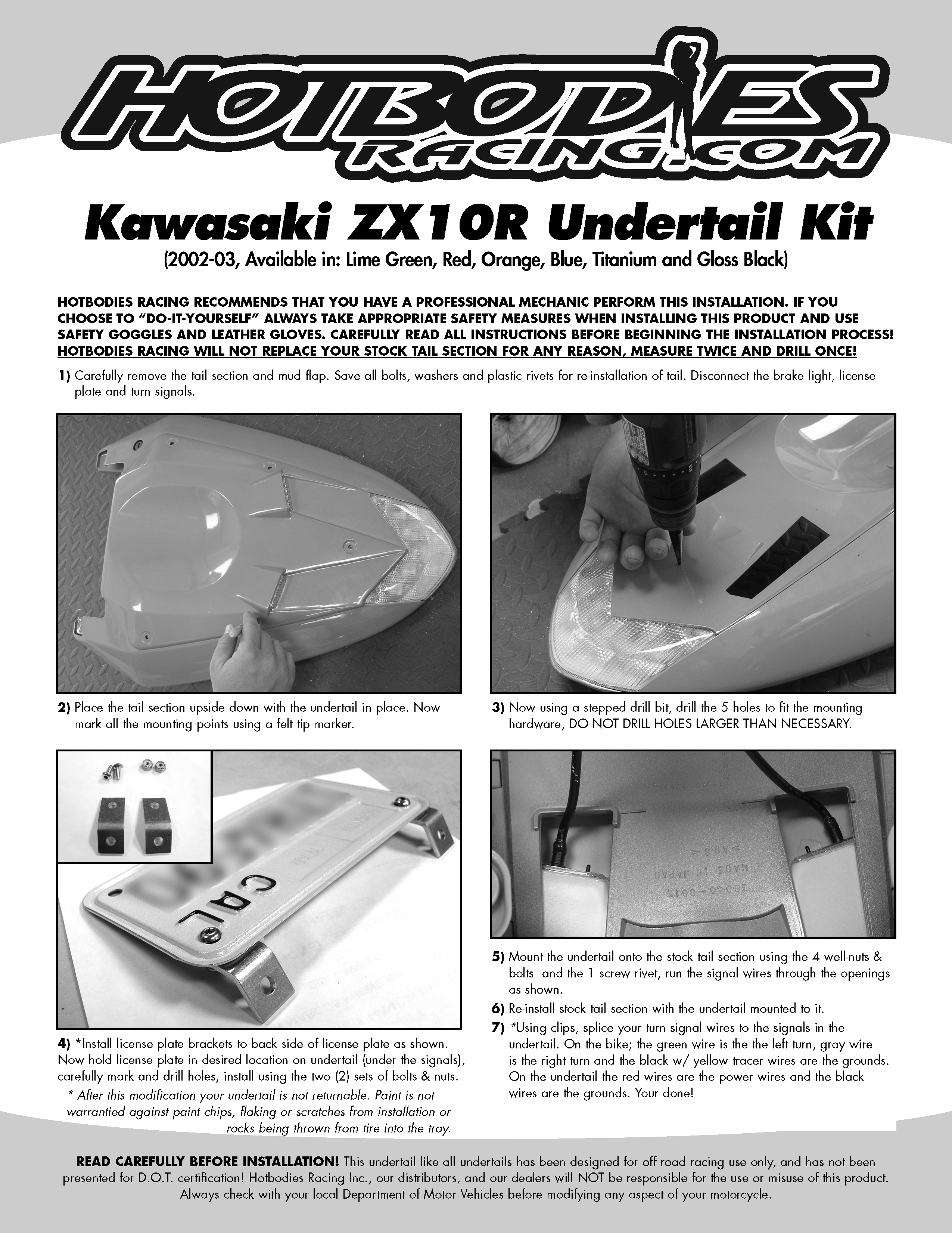 
				ZX10R 2004-05 Undertail Installation
	