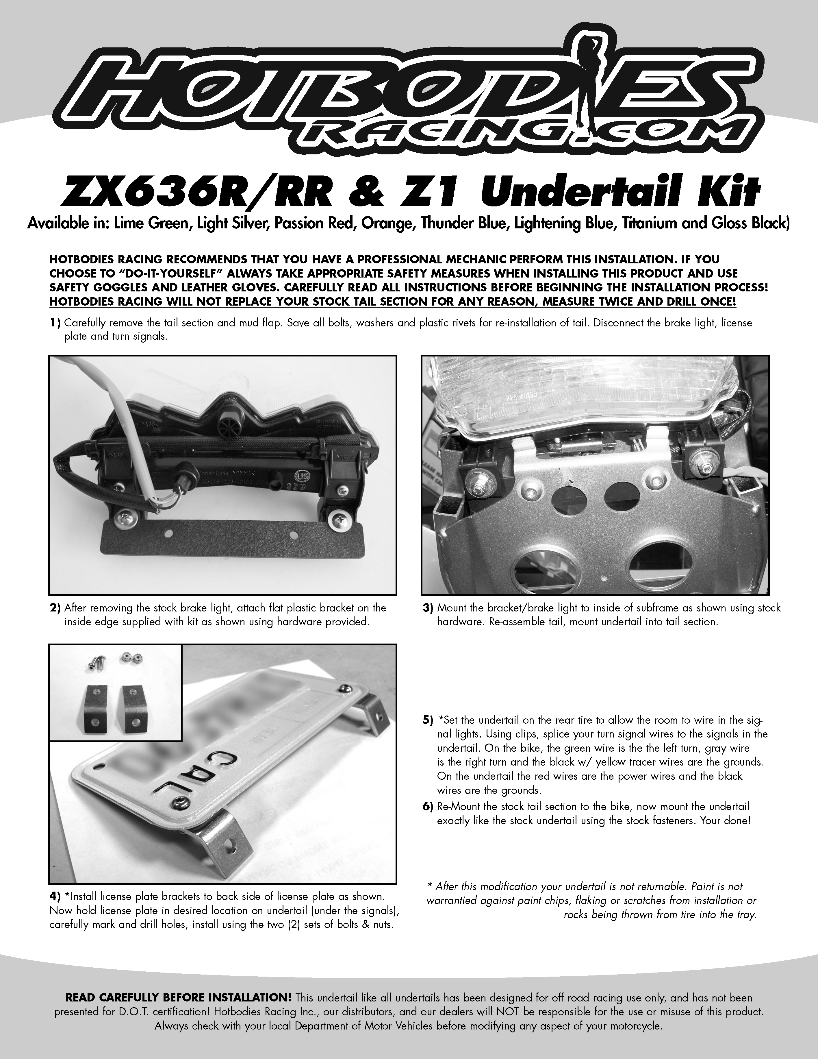 
				ZX6R 2003-04 Undertail Installation
	