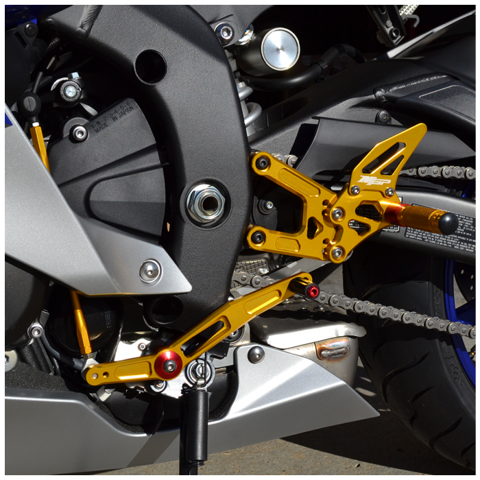 YZF-R6 2006-2025 MGP Rearsets - HotbodiesRacing.com