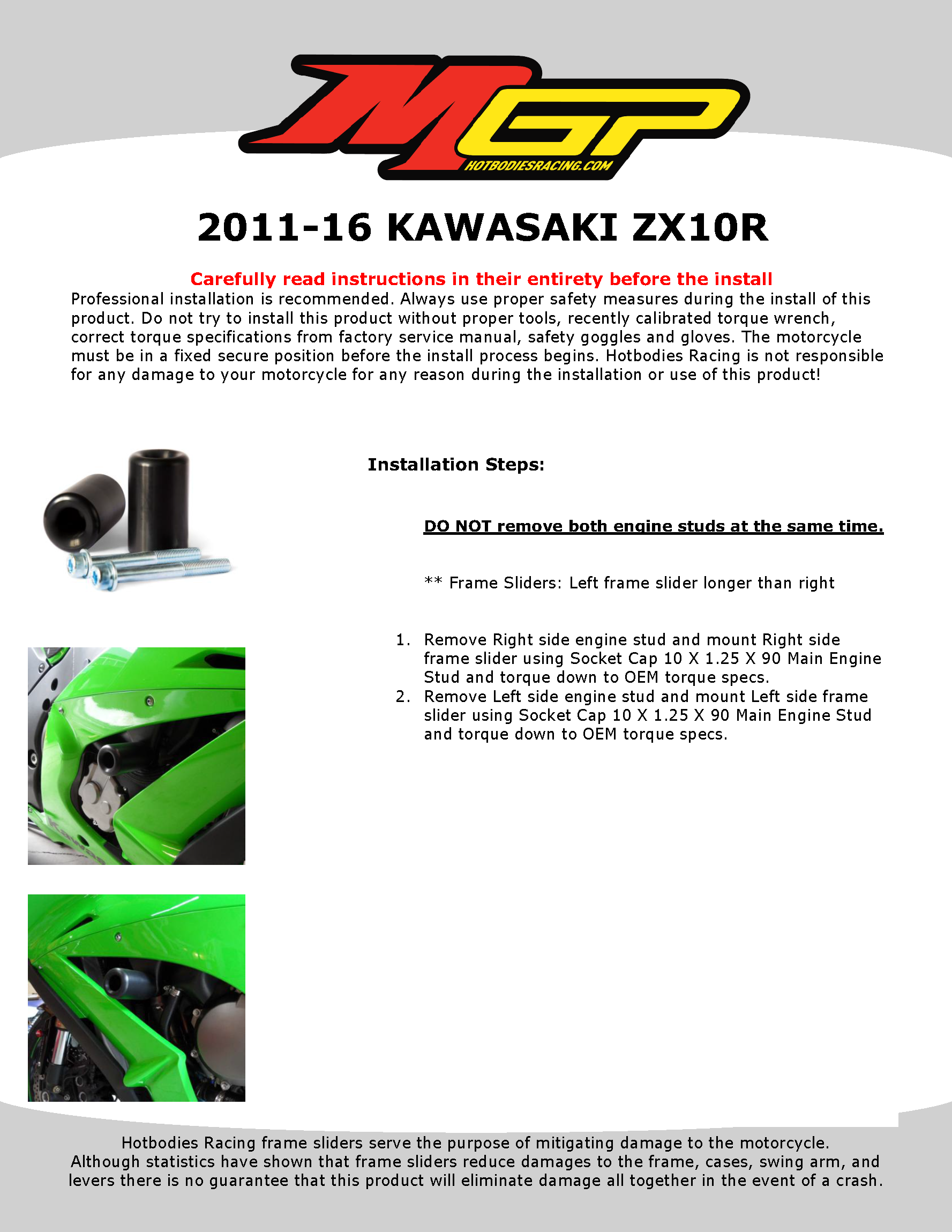 

2011-16 KAWASAKI ZX10R

