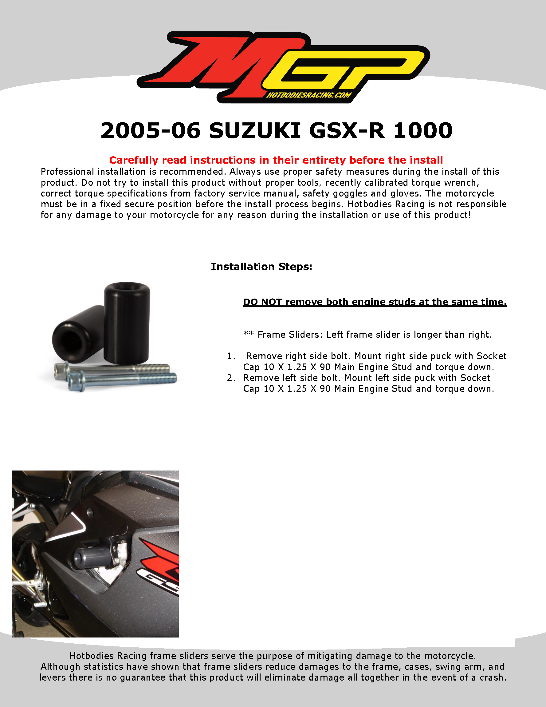 

2005-06 SUZUKI GSX-R 1000

