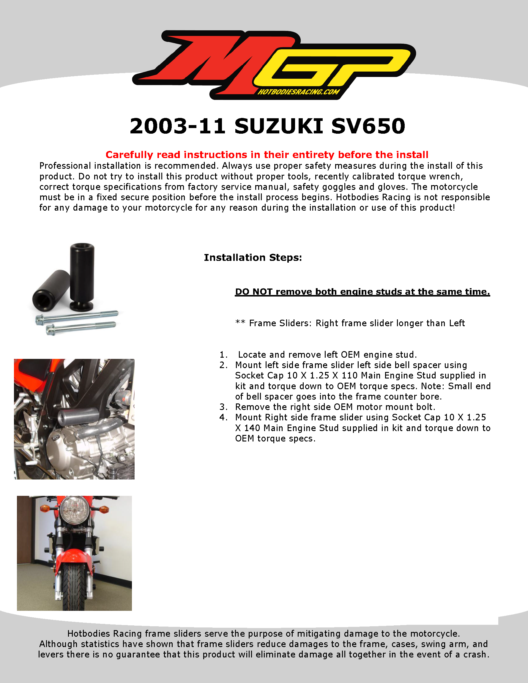

2003-11 SUZUKI SV650

