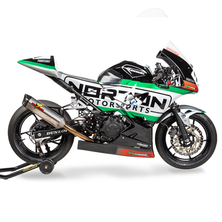 Ninja 400 2018-25 Norton Motorsports GP Race Bodywork - HotbodiesRacing.com
