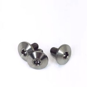 Norton Racing Yamaha YZF-R3 2015-23 Titanium Rear Chain Guard and Brake Line Bolts