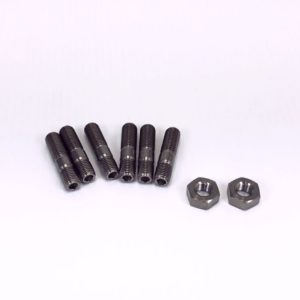 Norton Racing Yamaha YZF-R3 2015-23 Titanium Sprocket Studs (set of 6)