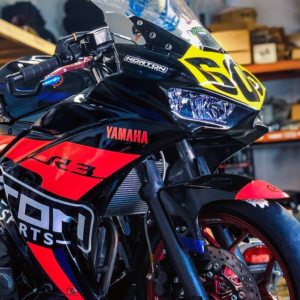 Norton Racing Yamaha YZF-R3 2015-23 Headlight Decals